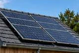 Design illustration: Solar panels on a lodge roof